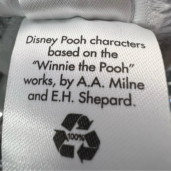 Disney EYORE plushie Winnie the Pooh stuffed toy mini cute donkey bow on tail π - Picture 7 of 7